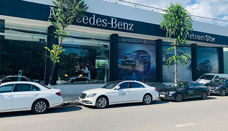 Mercedes Vietnam Star tại Nha Trang.