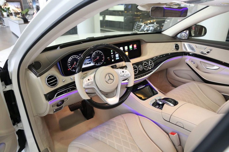 Nội thất đẳng cấp tới từng chi tiết của Mercedes S450 Luxury.