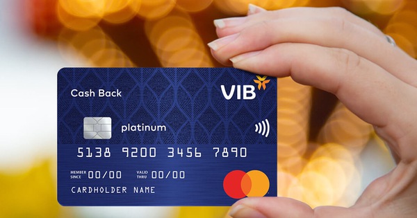 Thẻ premium của ngân hàng quốc tế VIB.