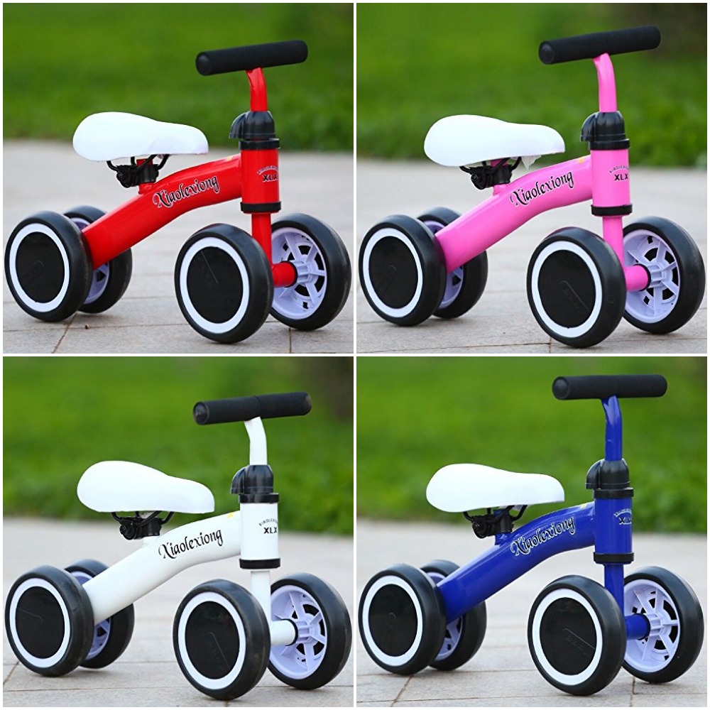 Các mẫu xe đạp 4 bánh cho trẻ với nhiều màu sắc bắt mắt.