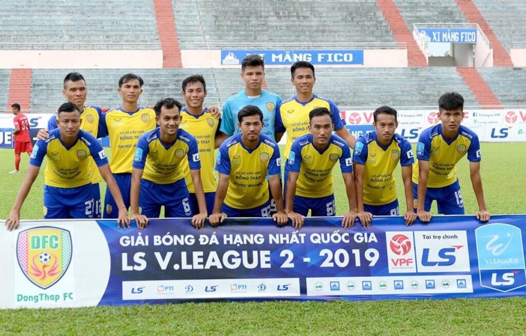 Đội hình ra quân giải V League 2 của CLB Đồng Tháp 