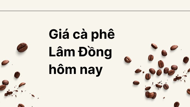Các yếu tố tác động đến giá cà phê Lâm Đồng hôm nay